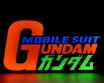 Table Lamp "Gundam Logo"