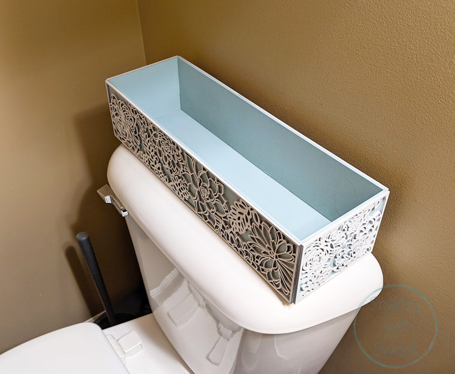 Toilet Tank Box bathroom toilet storage Bathroom Decor Etsy