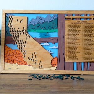 California State Parks Tracker Map | California State Park Map | Family ...