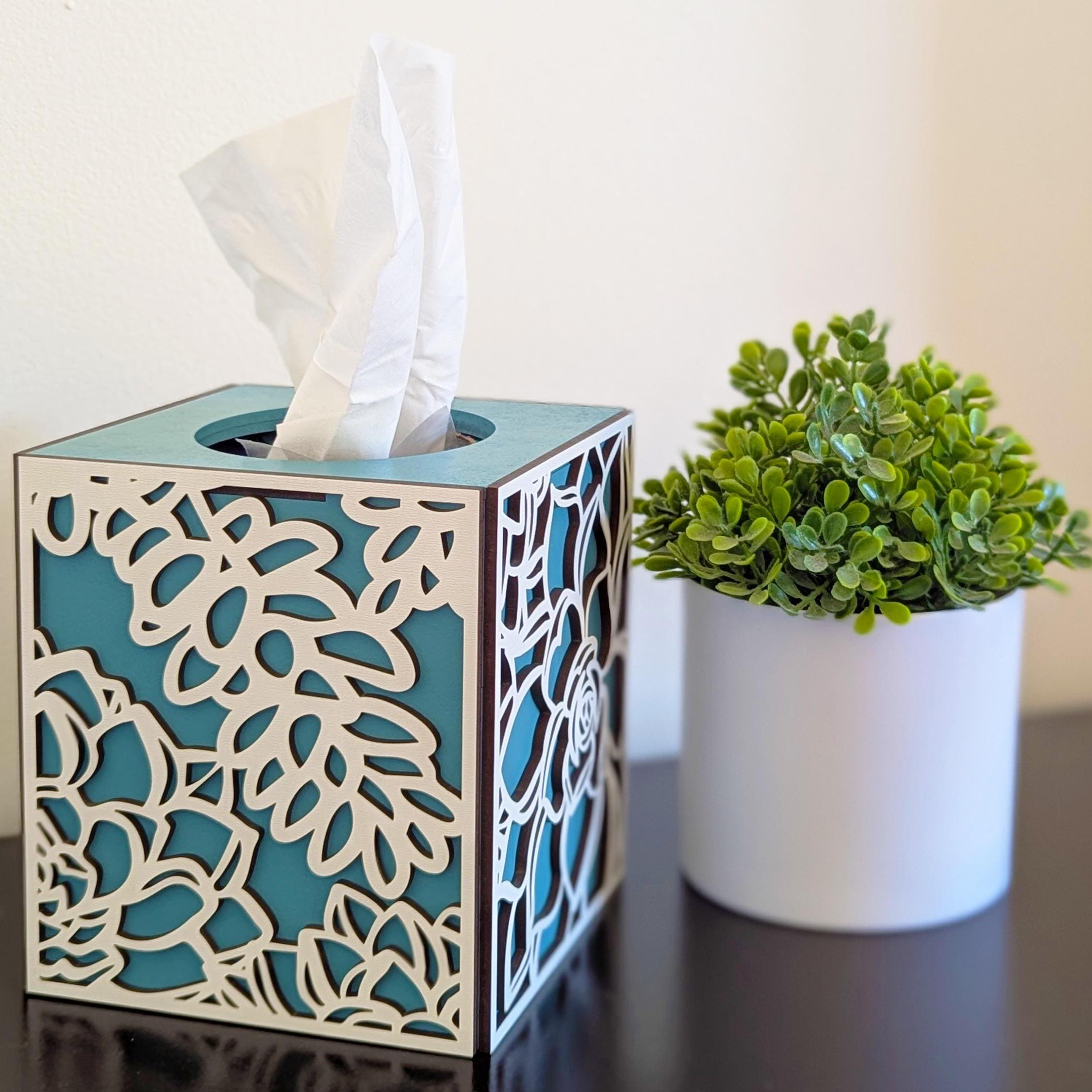 Tissue Box Cover, Bathroom Toilet Storage, Bathroom Decor, Tissue Box ...