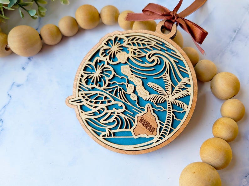 Hawaii Heritage Ornament - Etsy