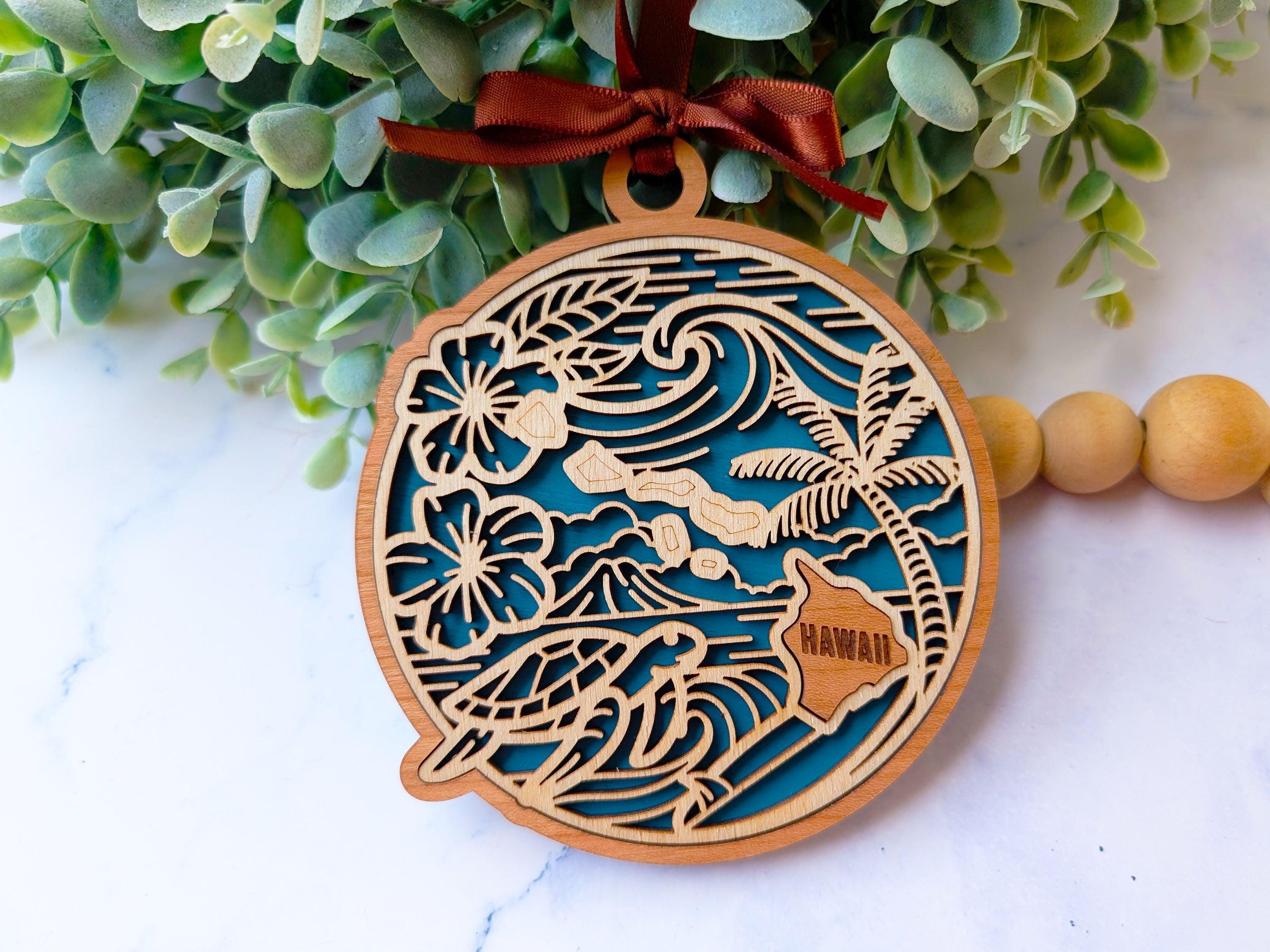 Hawaii Heritage Ornament - Etsy