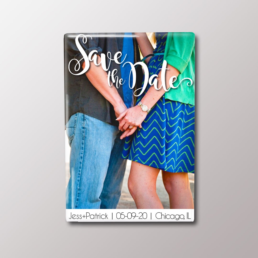 Custom Save the Date 2x3 Cherish Etsy