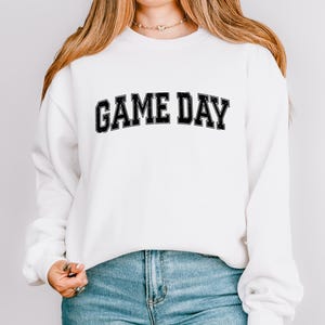 Game Day Sweatshirt, Game day Hoodie, Unisex Game day Shirt, Game Day Crewneck, Varsity Retro Gameday Outfit, Football, Basketball, Baseball