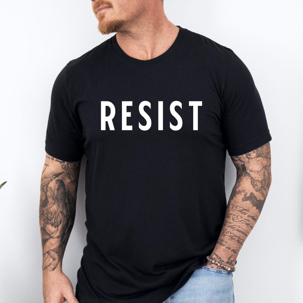 Teexy Style Resist Shirt, Democrat Shirt, Protest Shirt, Political Shirts, Protester Shirt, Activist Political Shirt, Equality Shirt, Immigration Rights
