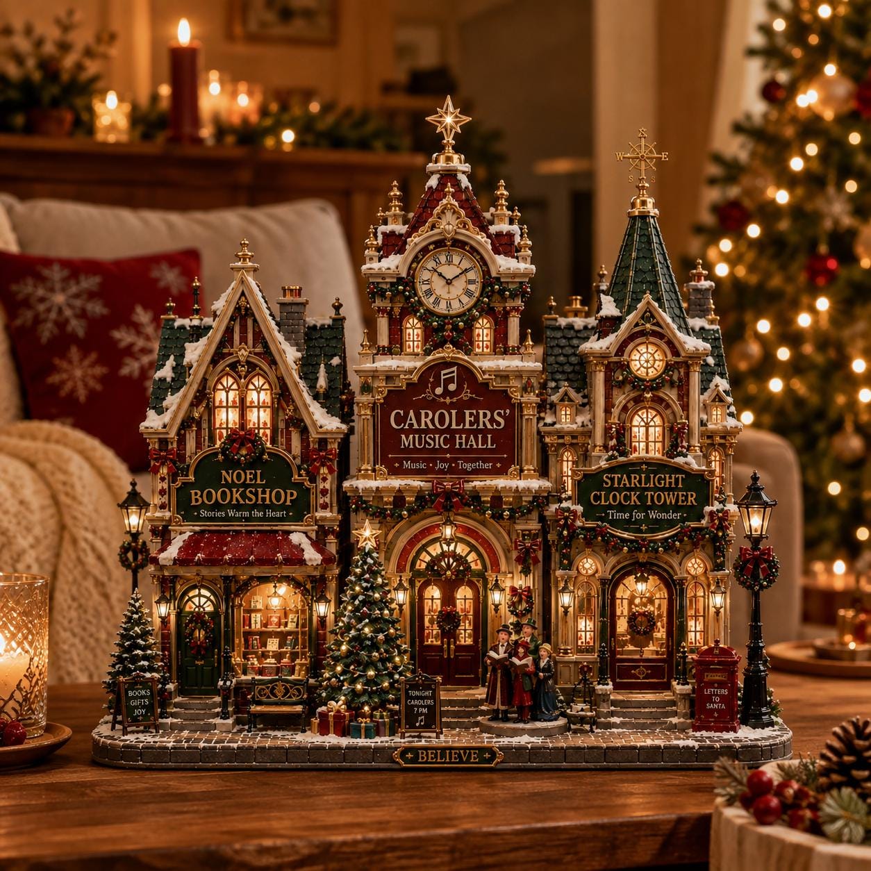 Thomas kinkade christmas houses - Etsy 日本
