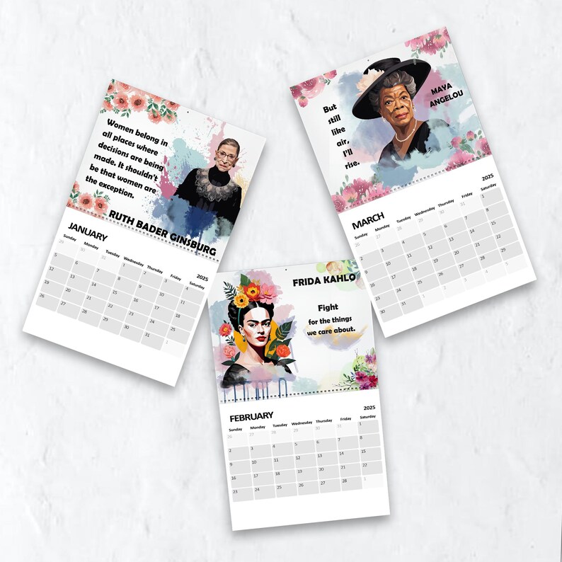 Feminist Calendar 2026, Well-behaved Woman Calendar 2026, New Year Gift ...