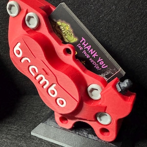 Brembo Brake Model and Business Card Holder