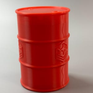 1/10 Scale 55 Gallon Drum