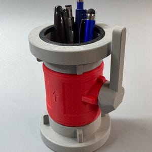 Fire Department Valve Desktop Pencil/Tool Holder