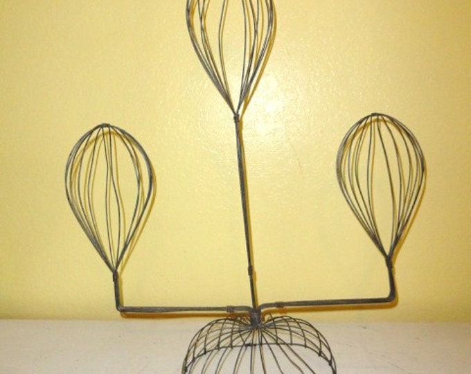 Vintage Hat Stand Wire Millinery Store Fixture Display Prop Etsy