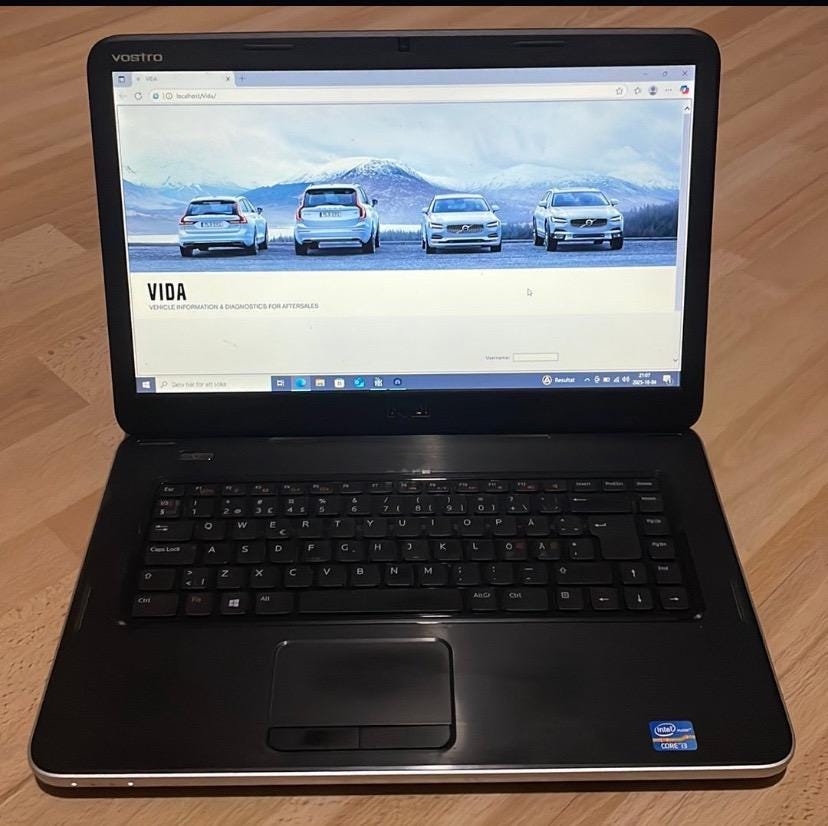 Volvo Vida/vdash Diagnostic Laptop With Cable - Etsy