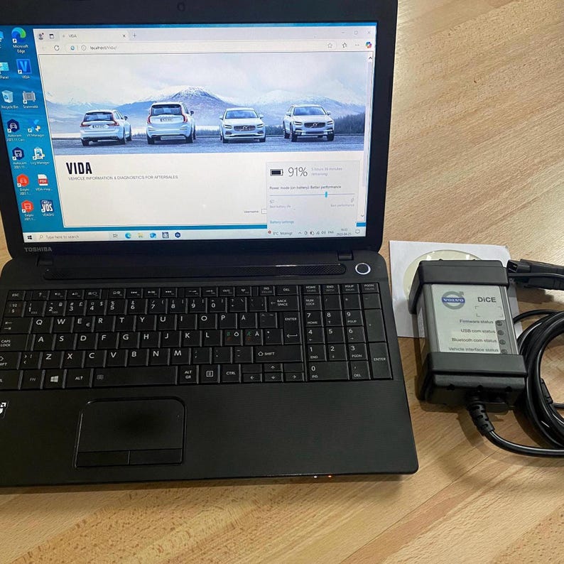 Vdash Volvo VIDA VDASH With Professional Diagnostic Tools and Laptop - Etsy