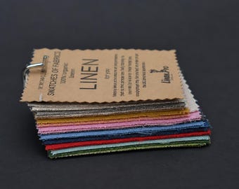SWATCHES of LinenPro Fabrics – Explore Our Beautiful Linen Colors in One Palette