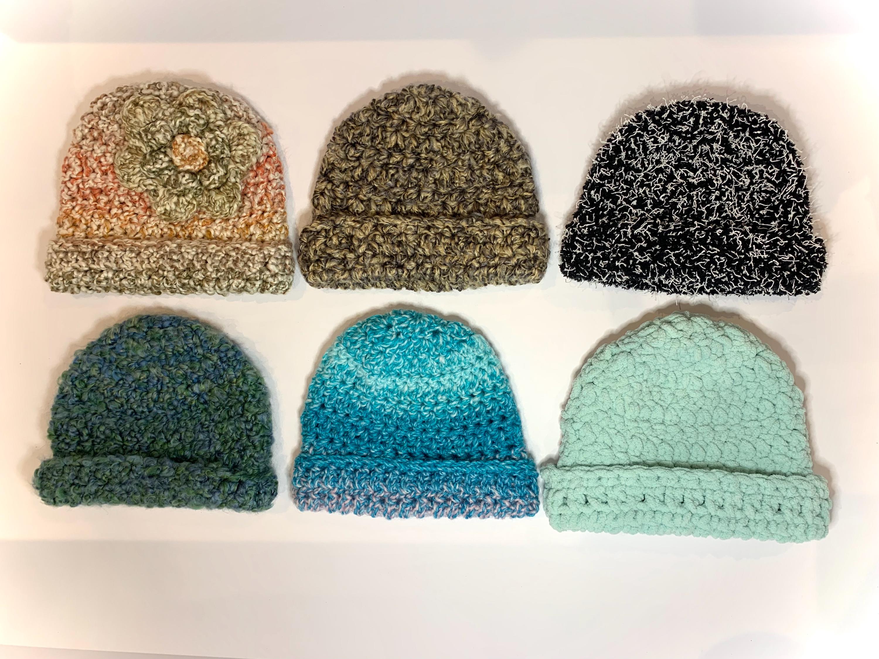 Handmade Crochet Beanie Cozy Winter Textured Sweater Knit Aqua Blue Green Teal Aqua Blue Beanie - Etsy main image 2