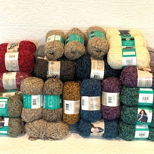 Loops and Threads Chunky Yarn: Discontinued Multicolor Knitting Supply for Accessories