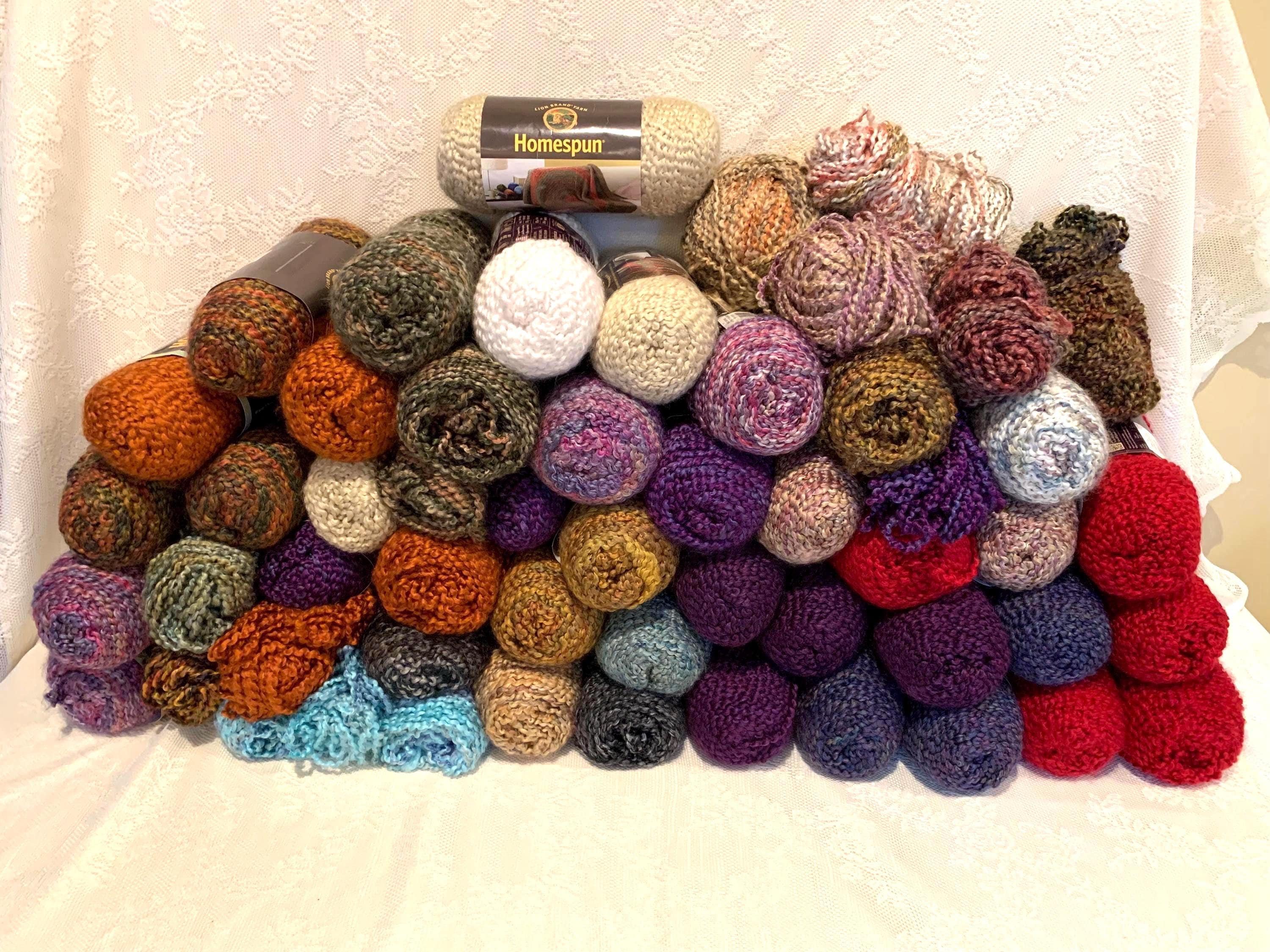 Rare Discontinued Lion Brand Homespun Yarn for Knit or
