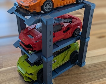 Lift style display for Speed Champions 3 cars