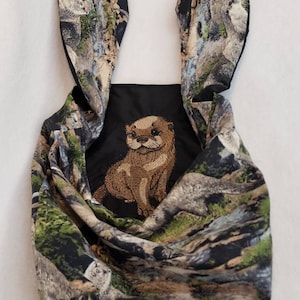 River Otter Bunny Ear Lunch Bag