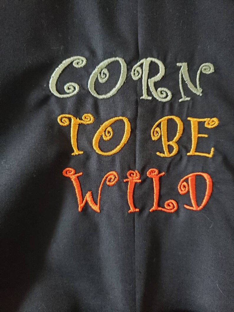Bag Corn to be Wild Candy Corn Halloween Eco Friendly Tote Purse