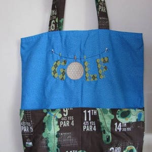 Golf Tote Bag Shopping Bag Diaper Bag