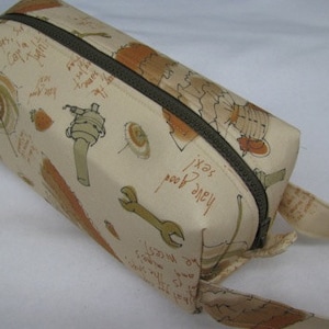 Kaylee Firefly Inspired bag surprise embroidery inside - Cosmetic Makeup Bag LARGE