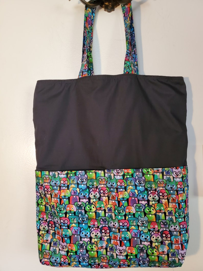 Rescued is My Favorite Breed Dog Eco Friendly Tote Bag Shopping Bag