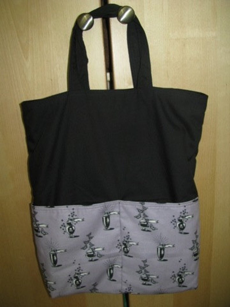 Poison Apothecary Halloween Tote or Eco Friendly Purse Grocery or Shopping Bag image 5