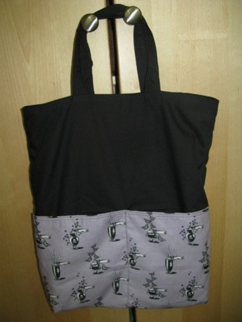 Poison Apothecary Halloween Tote or Eco Friendly Purse Grocery or Shopping Bag immagine 5