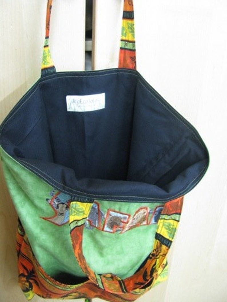 Safari Tote Bag Shopping Bag Diaper Bag