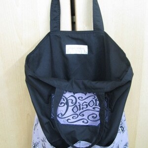 Poison Apothecary Halloween Tote or Eco Friendly Purse Grocery or Shopping Bag immagine 4