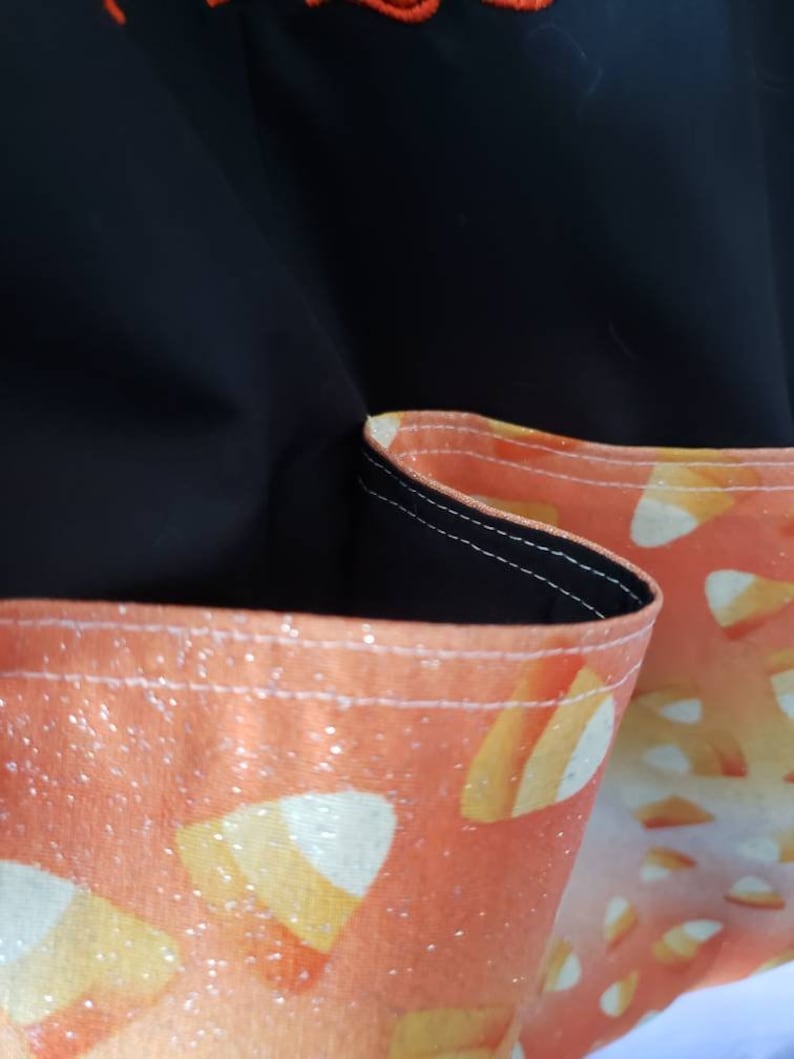 Bag Corn to be Wild Candy Corn Halloween Eco Friendly Tote Purse