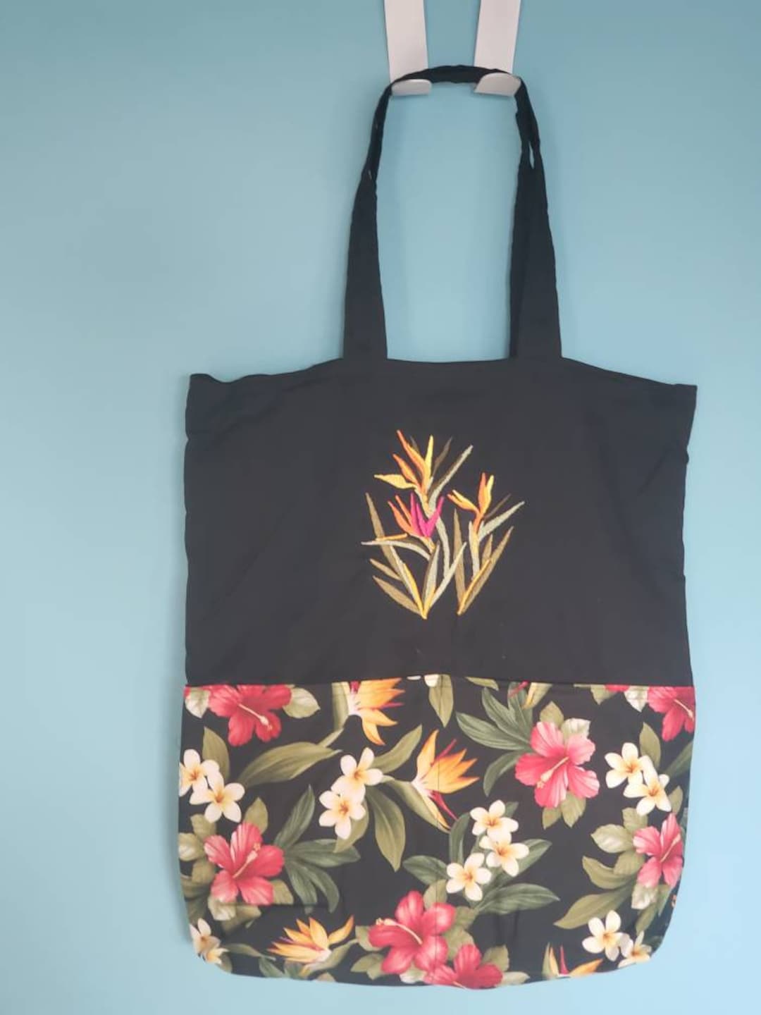 Bird of Paradise Hawiian Eco Friendly Tote, Shopping Bag, Purse - Etsy