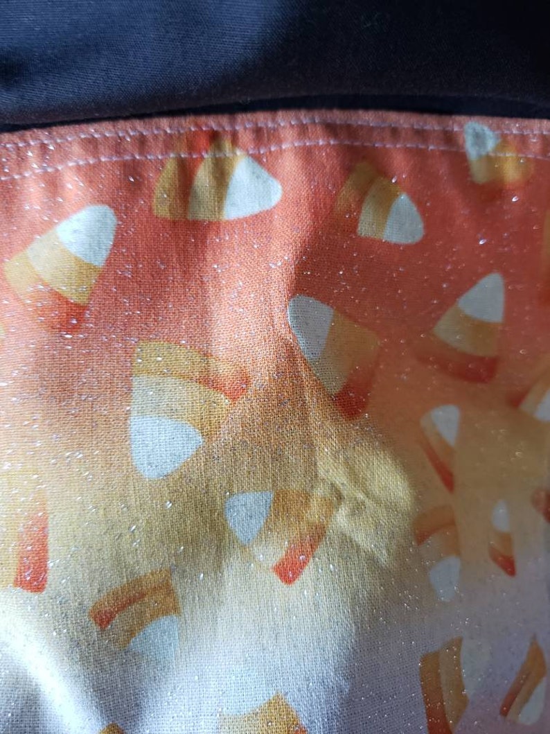 Bag Corn to be Wild Candy Corn Halloween Eco Friendly Tote Purse