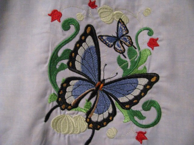 Victorian Flutterby Butterfly Blue and Green Eco Friendly - Etsy