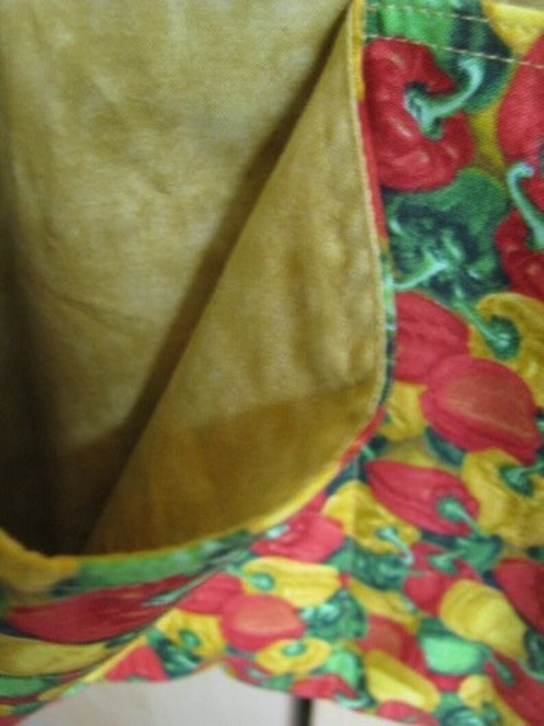 Bell Peppers Eco Friendly Bag Market Tote or Purse Tote