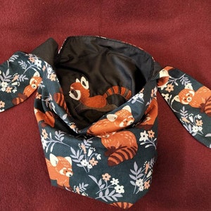 Red Panda Bunny Ear Lunch Bag