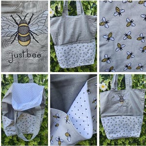 Just Bee Eco Friendly Tote, Bag, Shopping Bag, Purse