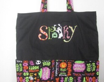 Spooky Eco Friendly Tote, Purse, Bag