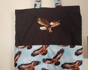 Eagle Bird Eco Friendly Tote, Purse, Bag