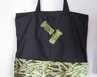 Asparagus Bundles Eco Friendly Bag, Tote, Market Tote or Purse