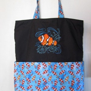 Clown Fish Eco Friendly Bag, Tote, Market Tote or Purse