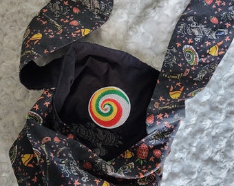 Shiny Dark Kaylee Parasol Firefly Show Inspired Bunny Ear Lunch Bag