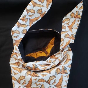 Realistic Flying Bats Bunny Ear Lunch Bag