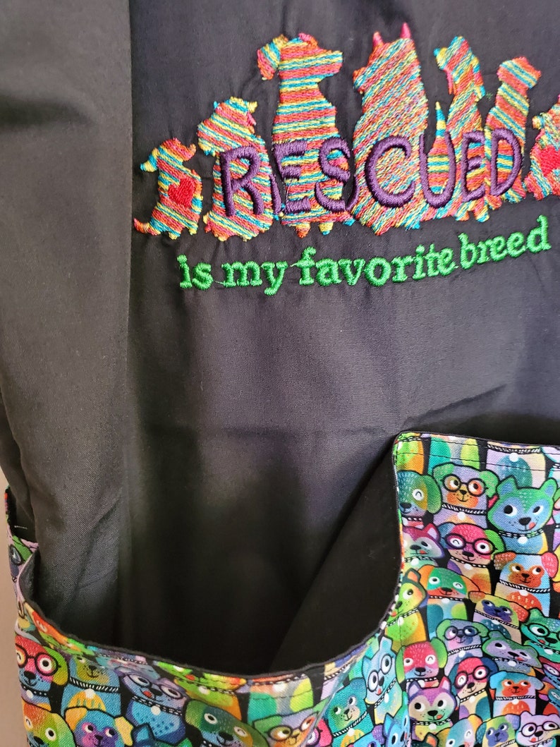 Rescued is My Favorite Breed Dog Eco Friendly Tote Bag Shopping Bag