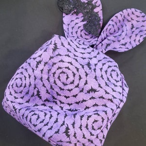 Bats Spirals Bunny Ear Lunch Bag