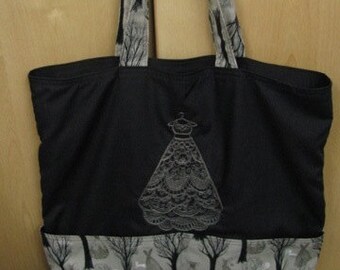 Spooky Woods Halloween Eco Friendly Tote, Purse, Bag