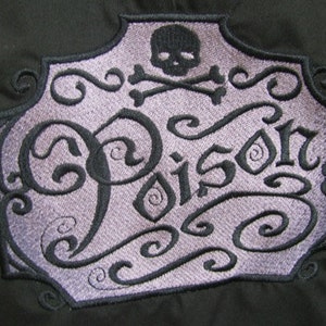 Poison Apothecary Halloween Tote or Eco Friendly Purse Grocery or Shopping Bag image 2