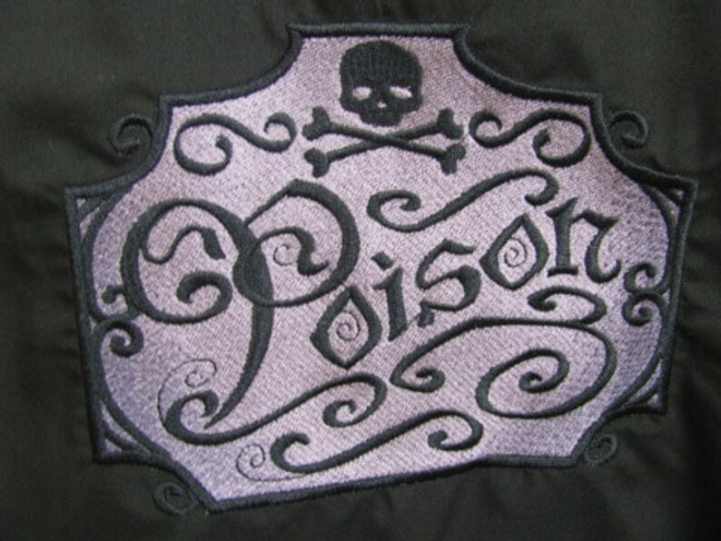 Poison Apothecary Halloween Tote or Eco Friendly Purse Grocery or Shopping Bag image 2