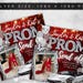 Red Prom Send off Flyer, DIY Prom Flyer, Prom Canva Template, Prom Send ...